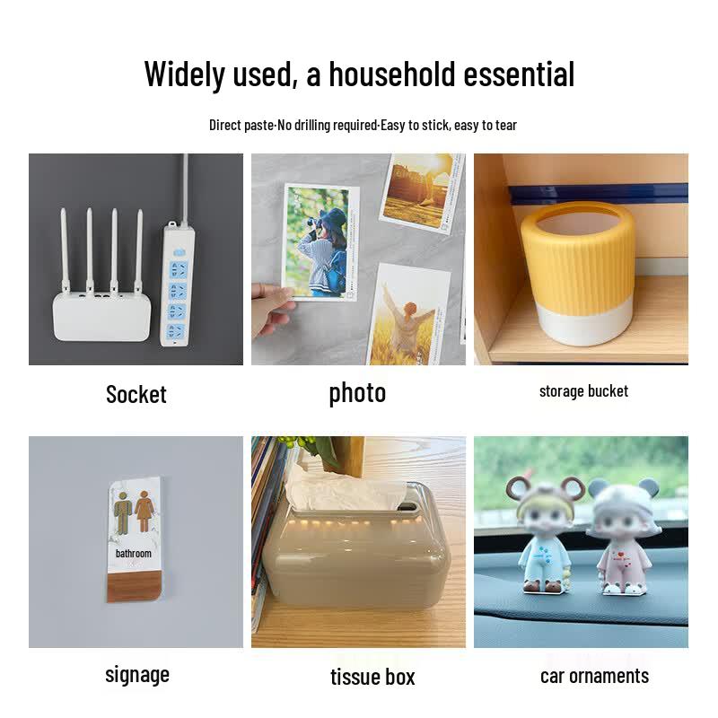 Mileqi Transparent Nano Double-Sided Adhesive Patches