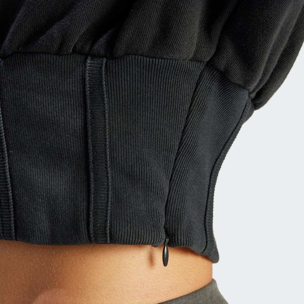 Adidas Originals Crew Sweatshirt Women Tops Black IY9028