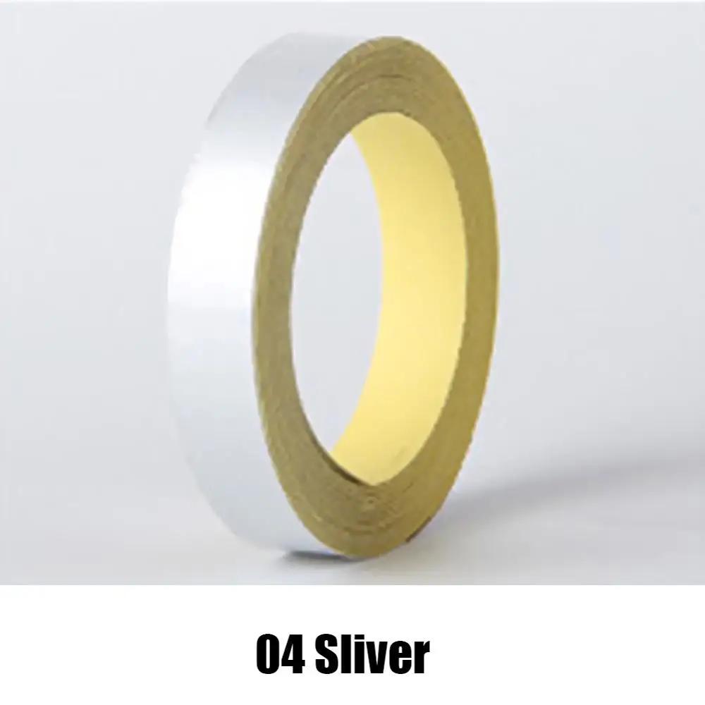 1 Roll 5m Car Reflective Tape Sticker Safety Mark Car Styling Self Adhesive Warning Tape Motorcycle Bicycle Film Decoration Tool