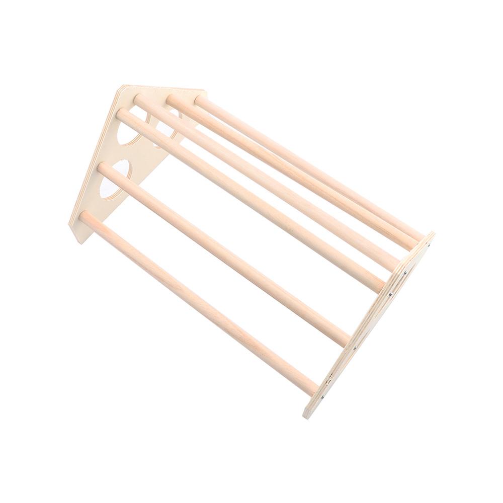 Poultry Ducks Trainning Hens Wooden Ladder Chick Roost Bar Parrot Swing Bird Stand Chicken Perch