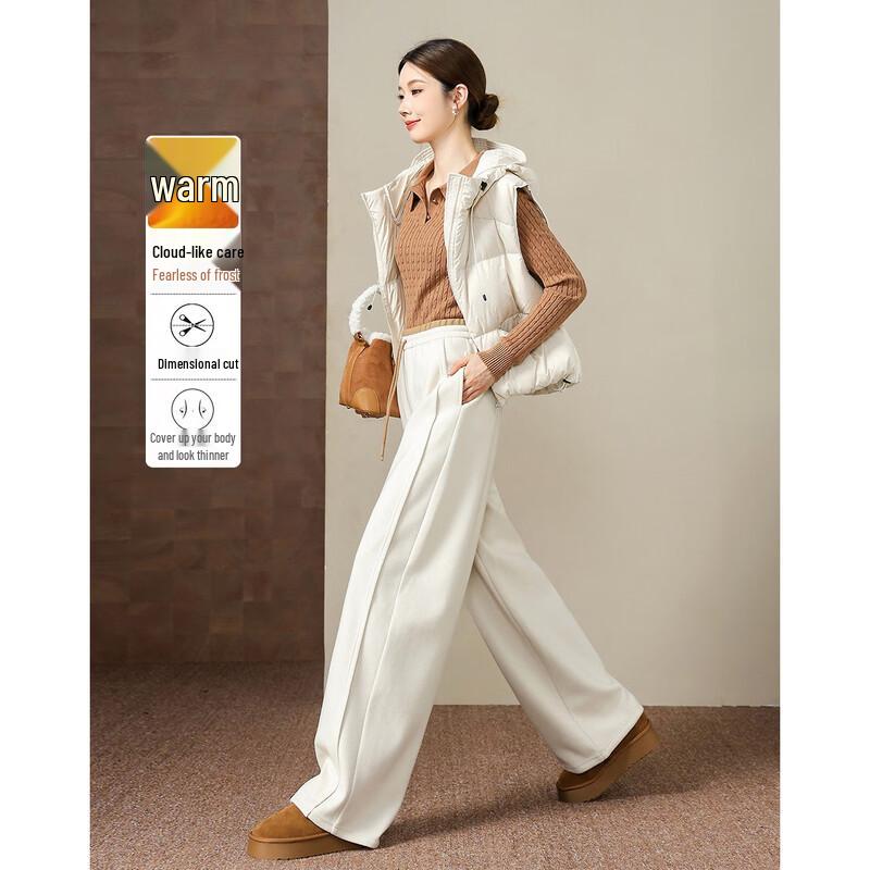 

Demana Winter Cloud Fleece Straight Leg Casual Pants XL