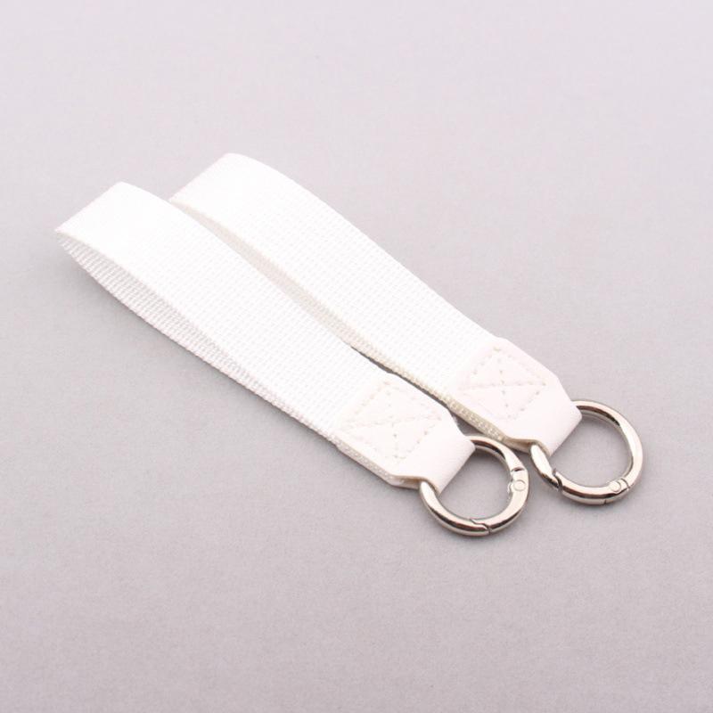 Portable Canvas Key Ring Lanyard Fashion Weave Strap Pendant for Bag Car Key Decor Teen Daily Commute Accessories