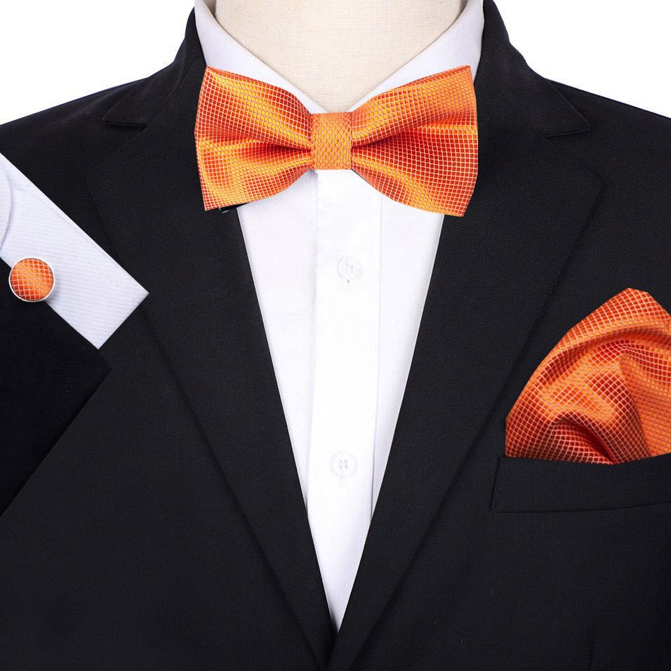 Men'S Groom Wedding Host Solid Color Bow Tie Best Man Suit Korean Version Shirt Bow Tie Wedding Men'S Bow