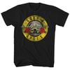 Guns N Roses Distressed Bullet 30/1 T-Shirt Unisex T-Shirt