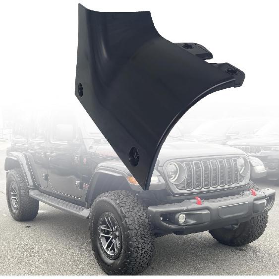 

FASTCHE Cowl Cover Cap, Cowl Side Trim Panel Compatible with 2018 2019 2022 2023 2024 2025 Jeep Wrangler JL JLU & Jeep Gladiator JT 2/4 Door Right