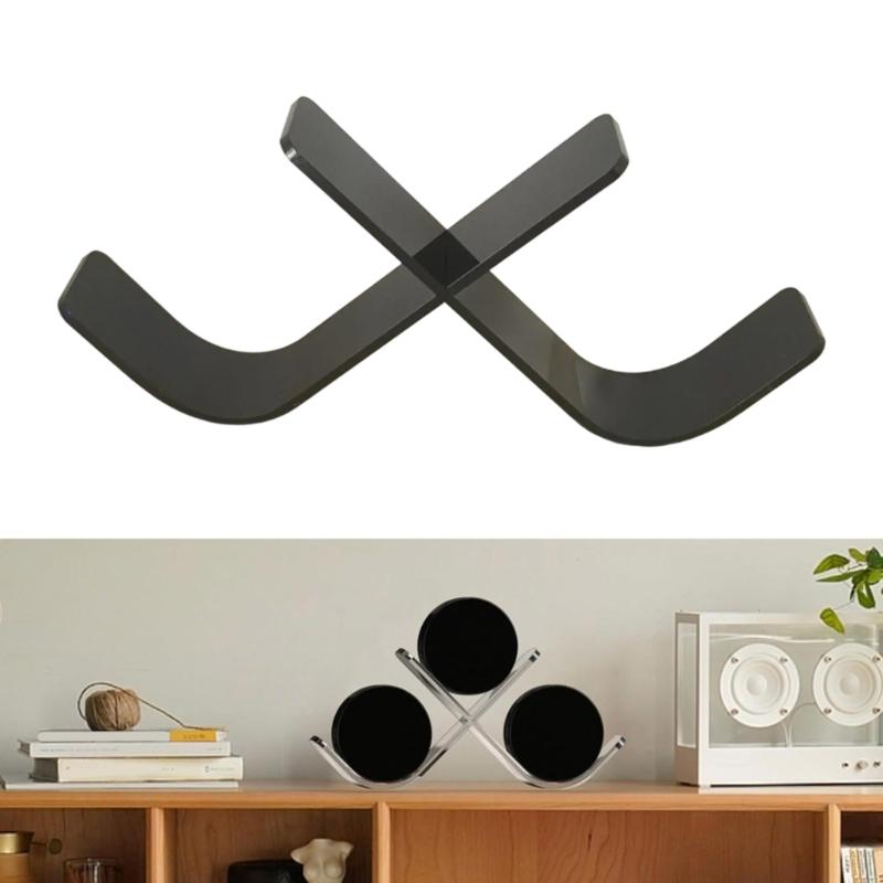 Clear Pucks Case Sports Collectibles Case Pucks Display Antislip Pucks Stand for Sports Memorabilia