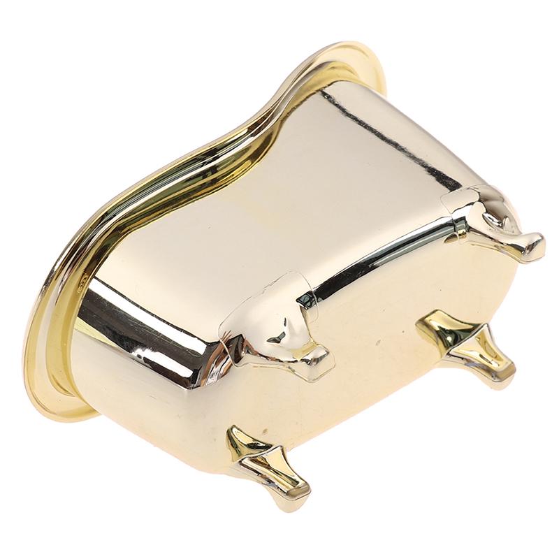Mini Makeup Bathtub Soap Jewelry Storage Box Nail Casket Holder Organizer