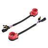 Reliable and Plug Lamp Adapter Metal Play Xenon Bulb Adapter Harness for D2R/D2S/D4R/D4S