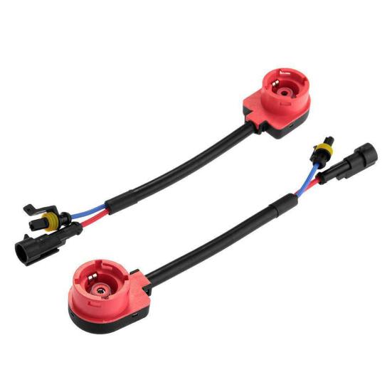 Reliable and Plug Lamp Adapter Metal Play Xenon Bulb Adapter Harness for D2R/D2S/D4R/D4S