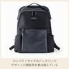 Backpack ALVERNO Backpack PC Storage Work Rucksack Full Black [Hartman] Women's 15.6