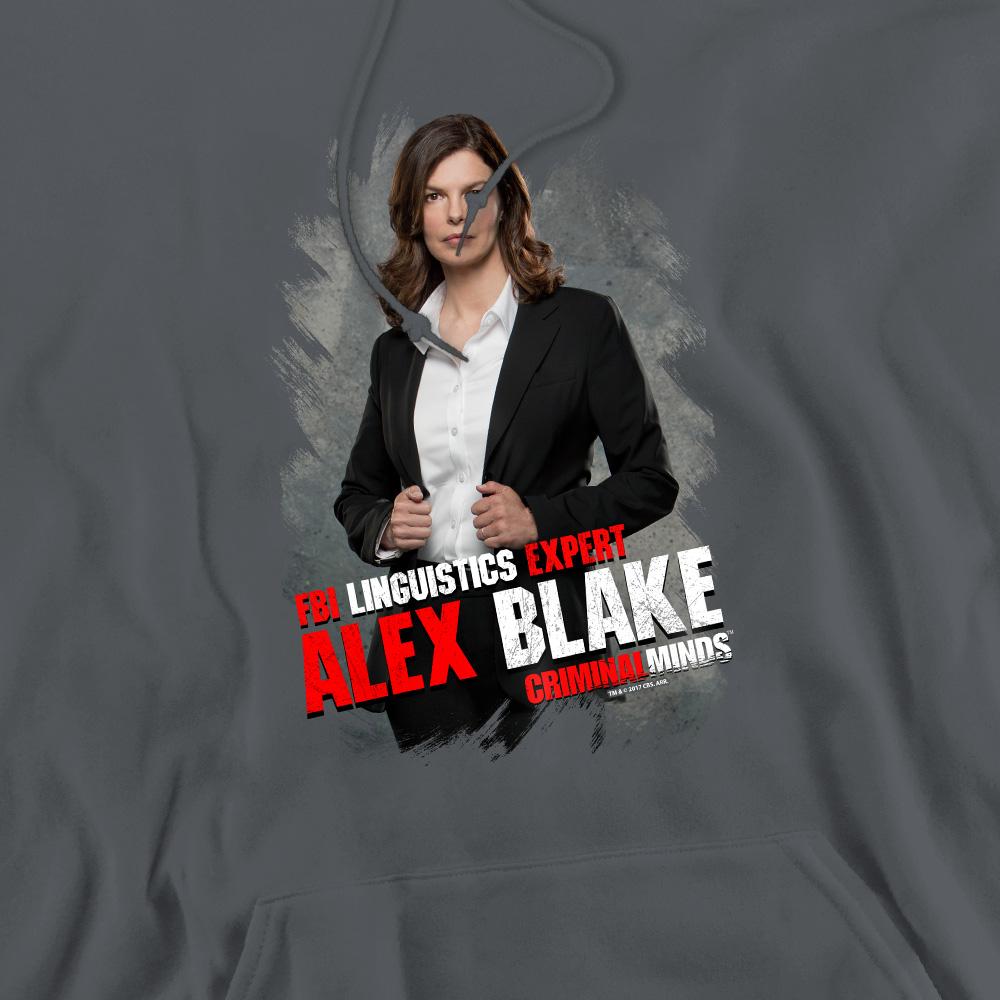 Criminal Minds Mens Alex Blake Hoodie