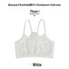 Girls' Anti-Bulge Vest Bra for Ages 7-12 - Ideal for Puberty and School
