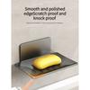 No Need For Drilling Aluminum Alloy Soap Holder Bathroom Soap Dish With Drain Water Wall Mounted Soap Box Bathroom Accessories