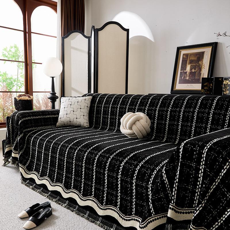 Luxury Full Coverage Sofa Cover Cat Scratch Proof Sofa Protector Blanket