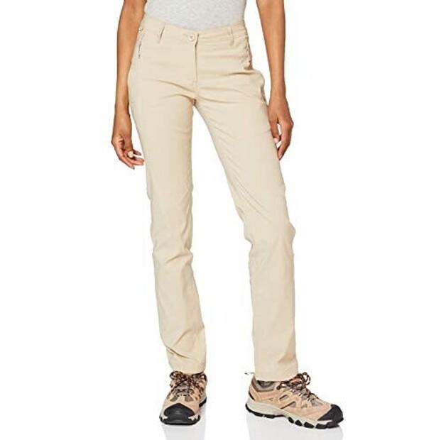 Брюки Craghoppers Kiwi Pro II Wanderhose stretch eco UPF40 белый/зеленый/бежевый