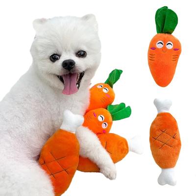 Jouets en peluche pour chiens, jouet grinçant en forme d'os pour petits et grands chiens, chiot résistant aux morsures, jouets à mâcher interactifs, fourniture d'entraînement pour animaux de compagnie