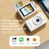 4K Digital Camera 50 Mega HD Pixel Retro Pocket Camera Travel Selfie Entry Level Compact Camera 8x Zoom Dual Camera Camcorder