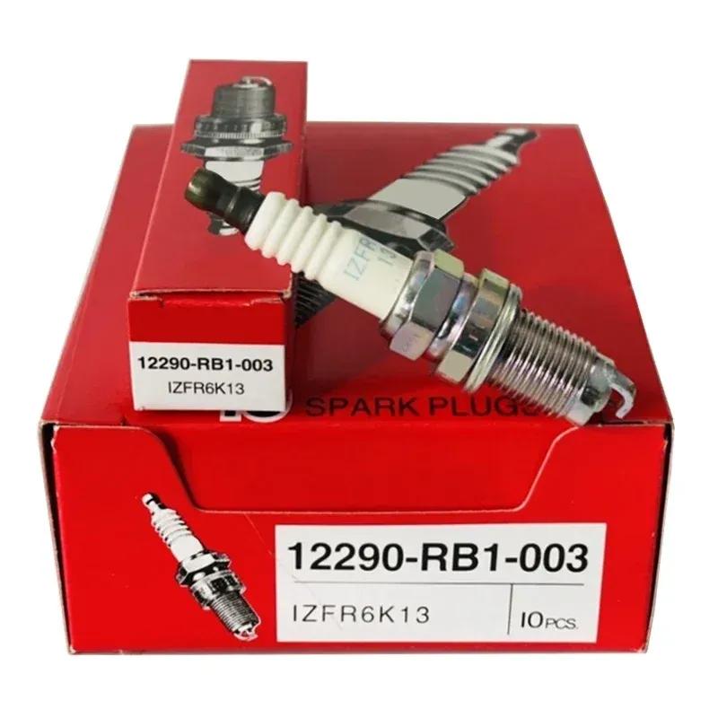 4/6 шт. 12290-RB1-003 IZFR6K13 Иридиевая свеча зажигания для HONDA ACCORD 2.4L CITY JAZZ 1.4L 1.5L K24A8 L15A L13A L15-A7 L15A7 4pcs