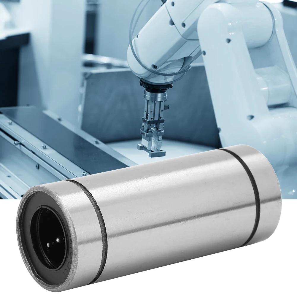 Linear Motion Bearing Steel High Accuracy for Industrial Automation LM25LUu LM20LUu LM16LUU