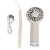 Eyelash Fan Adjustable Speed Quiet Operation Portable USB Rechargeable Small Handheld Lash Fan for Women Girls