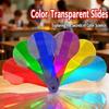 6Pcs Translucent Optics Color Filter Plate Set Montessori Science Teaching Supplies  Students