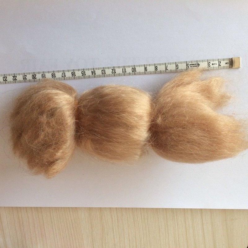 Luxurious 15g Mohair For Rooting Reborn Baby Doll Diy Kit With Random Color Selection