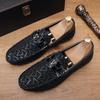 Fashion Leather Men Casual Shoes Comfortable Mens Loafers Formal Man Business Shoes Lightweight Driving Shoes Slip-on Lazy Shoes