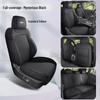 Formula Leopard Titanium 7 Seat Cushion: All-Season, Full-Coverage, Breathable Suede Cover