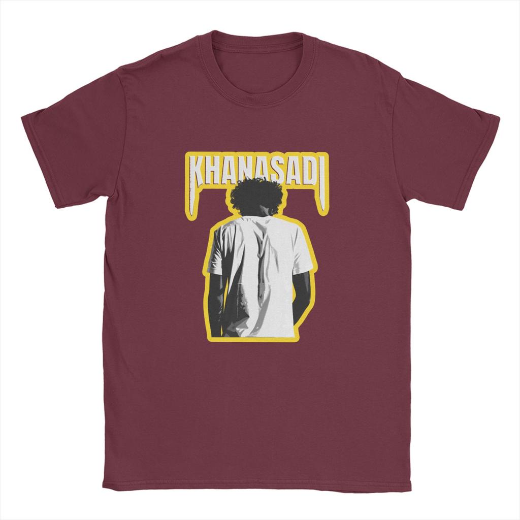 Khan Asadi TShirt for Men Awesome 100 Cotton Tees O Neck Short Sleeve T Shirts New Arrival Tops
