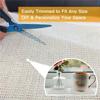 Anti-skid Non Slip Mat PVC Foaming Antiskid Net Cloth New Floors Gripper Carpet