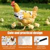 Waterproof Anti-Pecking Chicken Saddle Breathable Duck Back Protector Poultry Protective Clothing