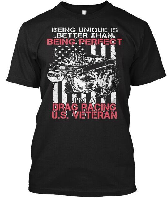 

Drag Racing Veteran TShirt Made in the USA Size S to 5XL Unisex T-Shirt S