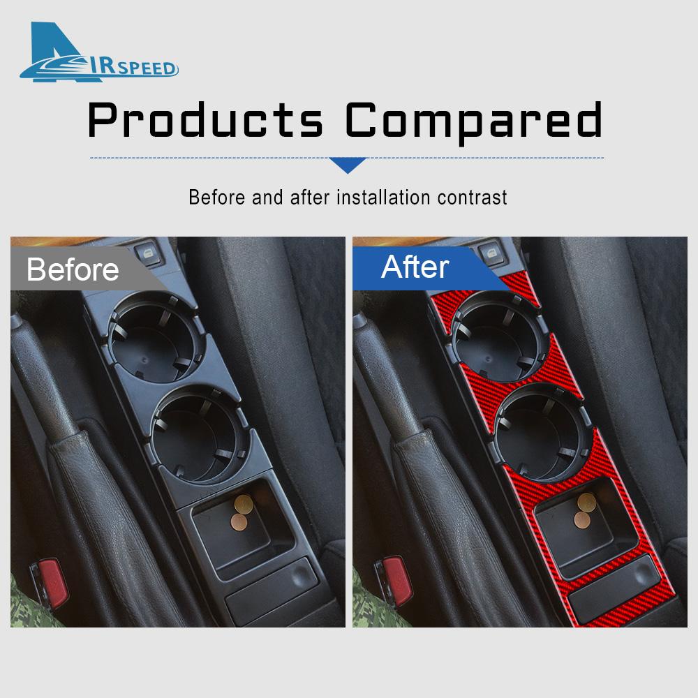 Kohlefaser-Schaltmanschetten-Set für BMW 3er E46 1998-2006