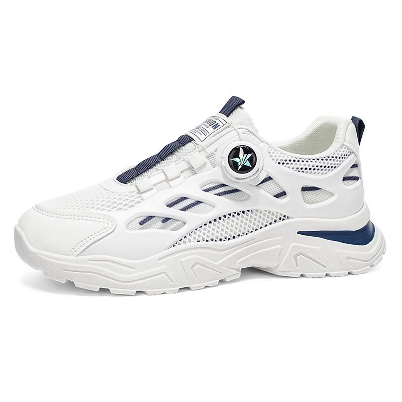 Men Breathable Casual Sport Sneakers Bright Color Walking Shoes Lightweight Street Campus Travel Footwear Daily Daily Daily 39