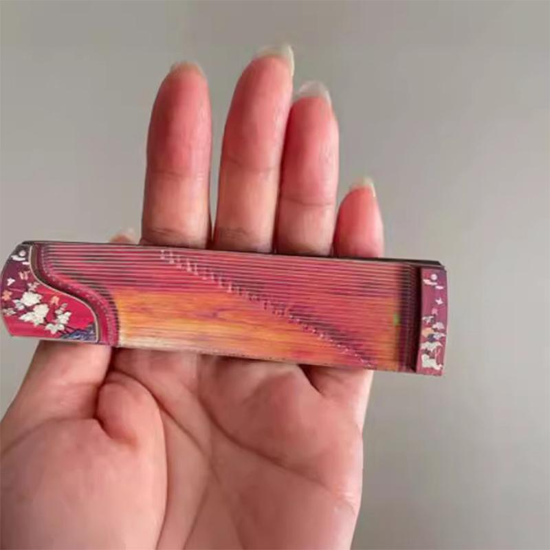 Chiński Styl Narodowy Instrument Muzyczny Naklejka na Lodówkę Rekwizyty Fotograficzne Pipa Antyczny Styl Dekoracyjne Naklejki Magnetyczne