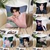 Park Sunghoon Pop Singer Pillow Case Square Pillow Bedroom Sofa Leisure Comfort Cushion Car Living Room Home Decoration 40X40