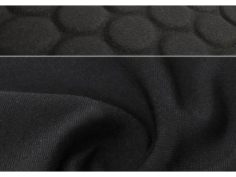 Schnelltrocknendes Anti-Kollisions-Langarm-Enges Rugby- & Basketball-Trainingsshirt