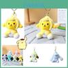 Cute Plush Sanrio Dinosaur Keychain With Pp Cotton Filling