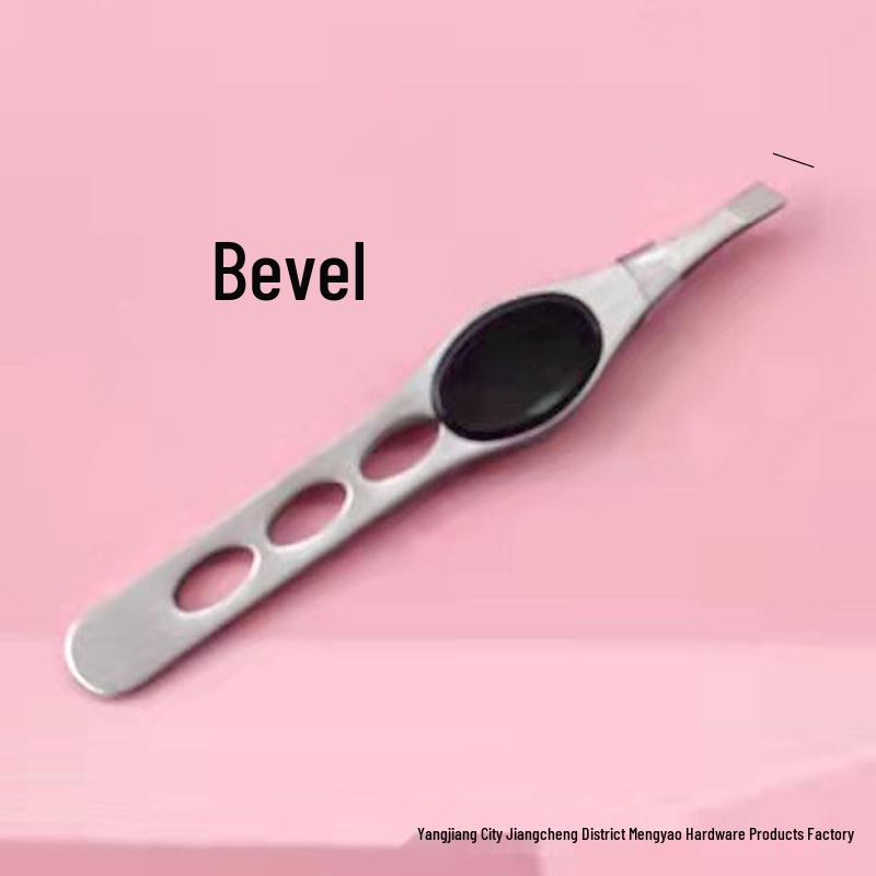 

Прецизионный пинцет с 3 отверстиями для стрижки бровей и бороды