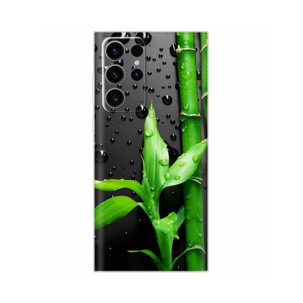 Case For Samsung Galaxy S24 Ultra Cute Heart Flower Cover Soft Silicone Case Protective Funda For Samsung S24 S24+ S 24 Plus Bag