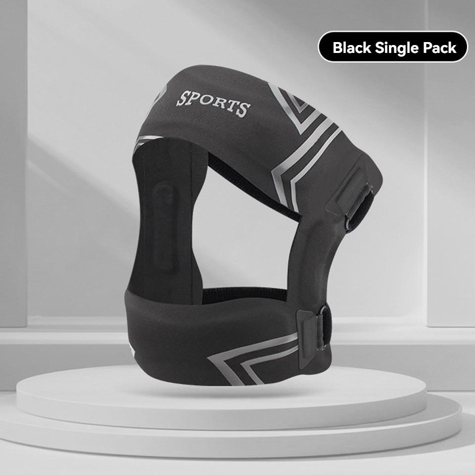 Gtubike 1Pcs Patella Knee Brace With Side Stabilizers For Men & Women, Adjustable Patellar Tendon Support Strap For Knee Pain