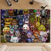 F-Fnaf Five-nights-At-Freddys Bathroom Mat Kids Room Bedroom Decoration Balcony Anti-Slip Doormat Living Room Bedside Area Rugs