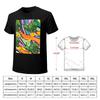 Groovy Snail Pattern TShirt anime stuff boys whites mens big and tall t shirts