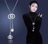 Versatile Trendy Fashion Sweater Necklace: Exquisite High-End Temperament Chain for Stylish Clothing Accessories
