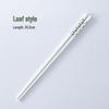 De'ou Xingguang Simple Hepburn Ceramic Chopsticks, 6 Pairs