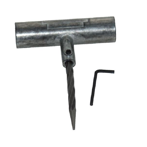 

T-Handle Spiral Rasp Tire Repair Tool Tire Plug Probe Tool Spiral Rasp T Handle