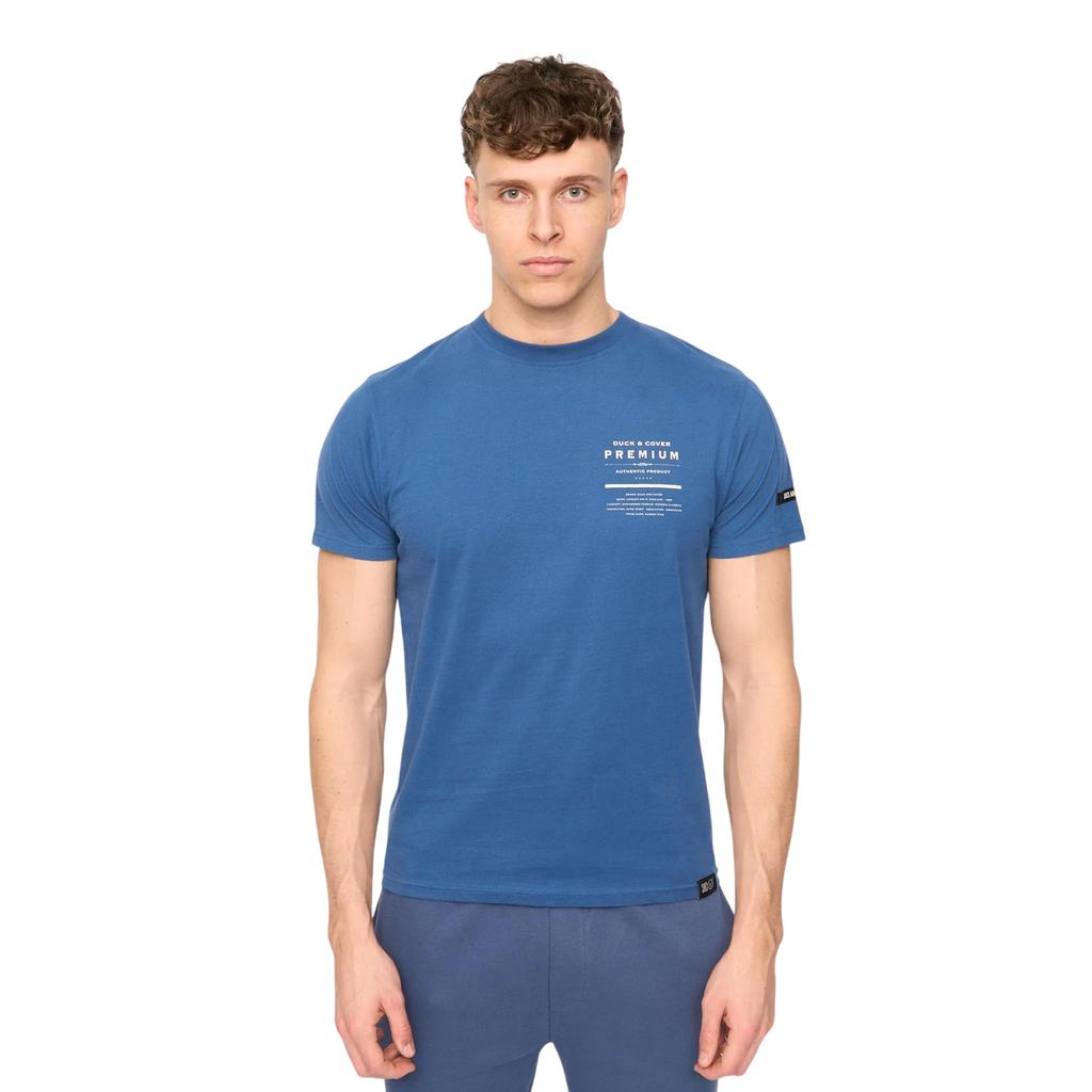 Duck and Cover Mens Rayland Cotton T-Shirt