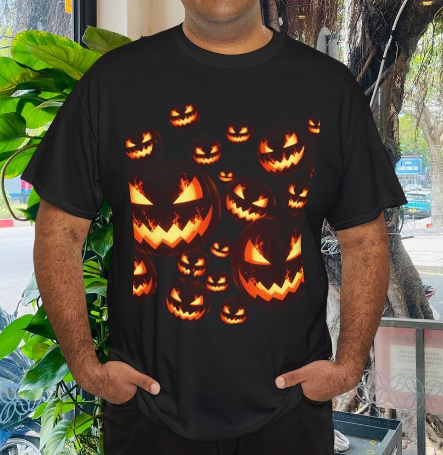 

Halloween Scary Pumpkins Men s T-Shirt S