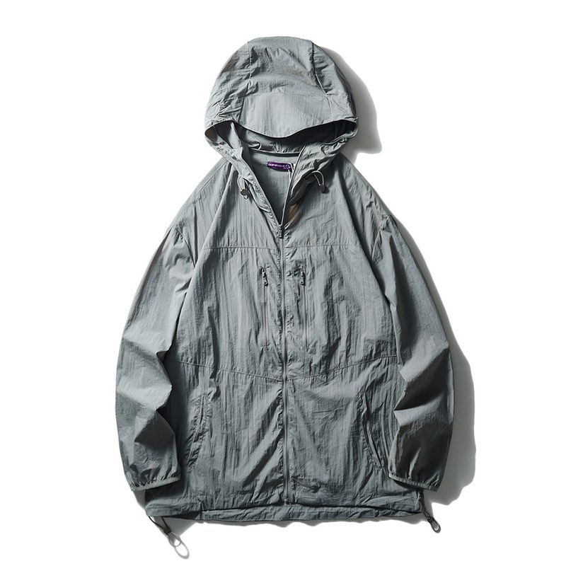 American Mountain Outdoor Ultra-Thin Breathable Sun Protection Clothing Men's Duster Summer Fishing Outwear Export Men's Clothing Wind Shield