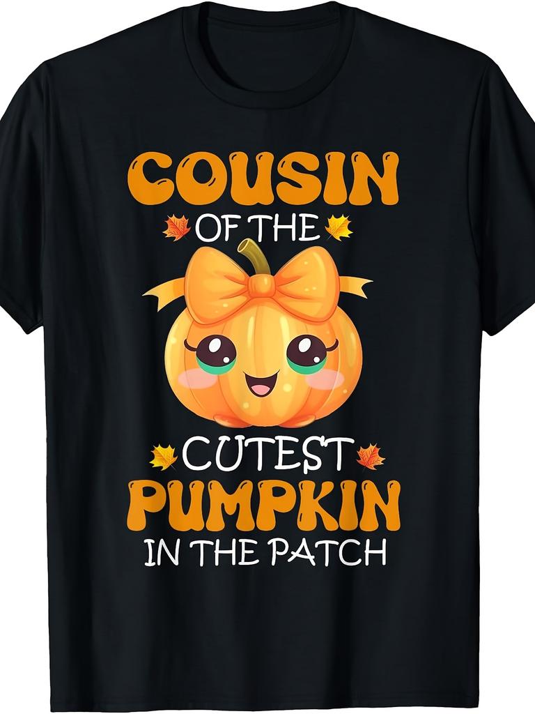 Cousin Of The Cutest Pumpkin In The Patch Halloween T-Shirt